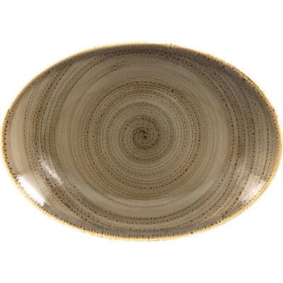 RAK Porcelain Twirl tanier oválny 32 x 23 cm alga TWNNOP32AL-6