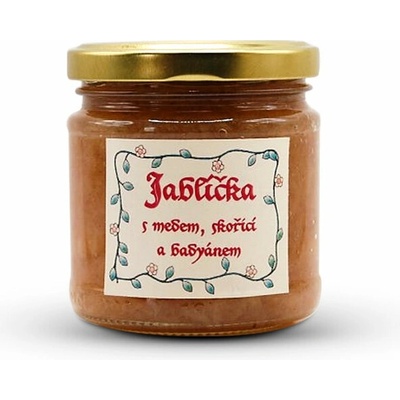 Madlina Zavařovna Jabĺčka s medom, škoricou a badiánom 200 ml