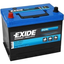 Exide Dual 12V 80Ah 510A ER350