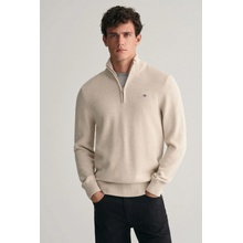 Gant Casual Cotton Halfzip hnědá