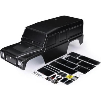 Traxxas Каросерия Traxxas Land Rover Defender черна