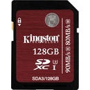 Kingston SDXC 128GB UHS-I U3 SDA3/128GB