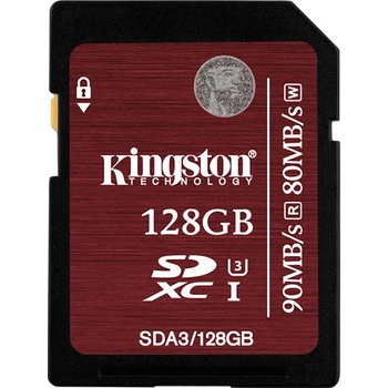 Kingston SDXC 128GB UHS-I U3 SDA3/128GB