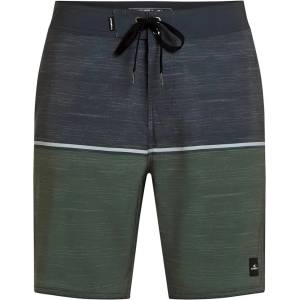 O'Neill Бански гащета O´neill Hyperfreak Mysto Block Scallop 19´´ swimming shorts - Green / Grey (Dark Olive Mysto Block)