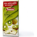 Čokolády Torras bílá s kiwi 75 g