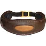 COLLAR ФАРБИРАНЕ ОВЧАРСКИ ЯК с въртящо се deluxe "m", кафяв