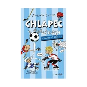 Chlapec v kopačkách