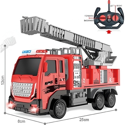 Пожарна 1: 16 с радиоконтрол 4 функции, светлини, с асансьор 169-1А