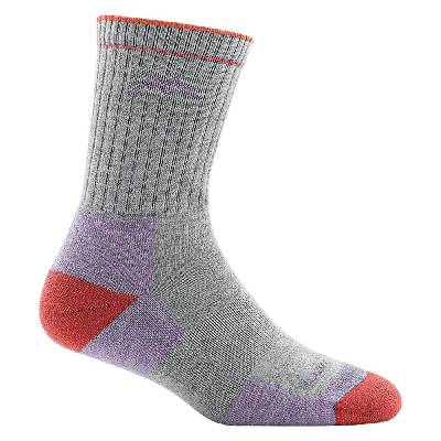 Darn Tough Dámské ponožky DarnTough Hiker Coolmax® Micro Crew Midweight With Cushion light gray - S (2,5-4,5 UK) 4,5-7 US