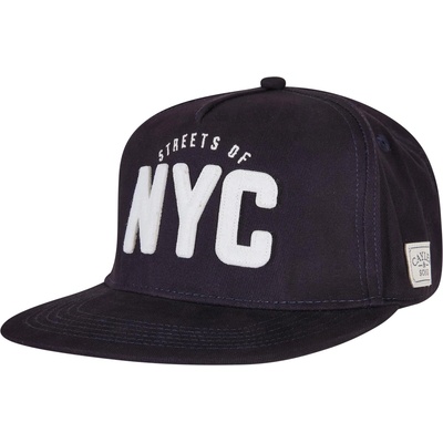 Cayler & Sons Шапка с козирка Streets of NYC Cap navy/offwhite one sizeUB-CS3020-04078 - Черен, размер one size