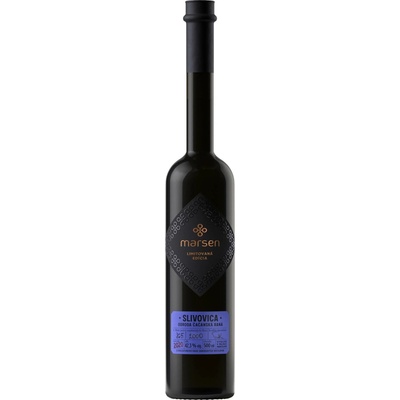 Marsen Slivovica Čačanská Raná 42,3% 0,5 l (holá láhev)