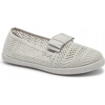 Dievčenské tenisky slip on Lolisa šedé