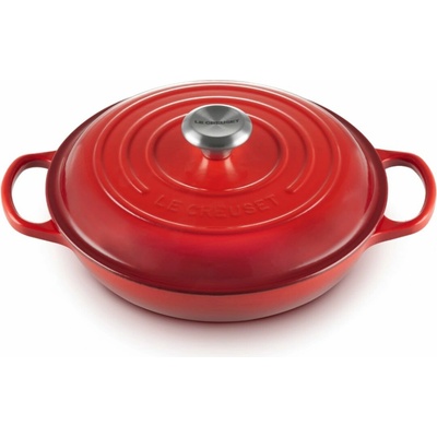 Le Creuset Kastrol SIGNATURE 26 cm 2,2 l CERISE litina