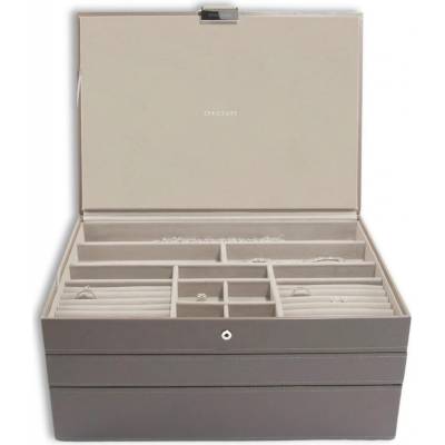 Stackers šperkovnice 3v1 Mink Supersize Set hnědá 73125