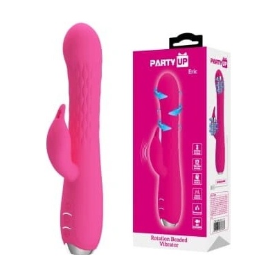 Party Up silikónový vibrátor typ králik nabíjateľný USB Eric