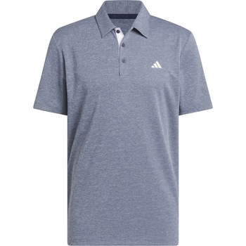 adidas Мъжка блуза с яка Adidas Heather Polo Shirt Mens - Light Navy