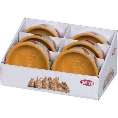 Nobby Miska hlod. keramická Mrkvičky 300 ml