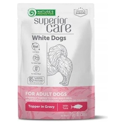 Nature's Protection SC White Dogs Adult All Breeds Tuna 70 g