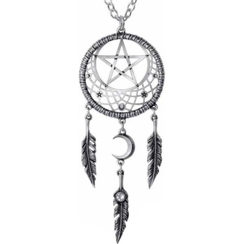 Alchemy gothic Колие с висулка alchemy gothic - езически Мечта Ловец - p873