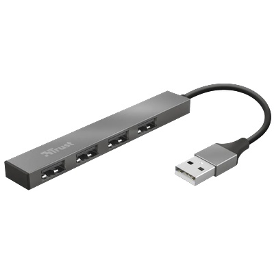 Trust USB хъб Trust Halyx, 4-портов, Mini USB | 23786 (23786)