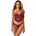 Obsessive Redya Corset & Thong Red L/XL