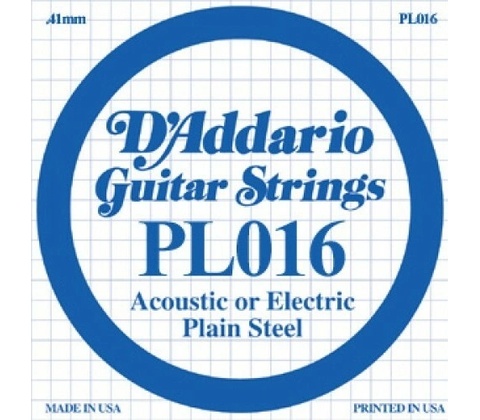D'addario PL016