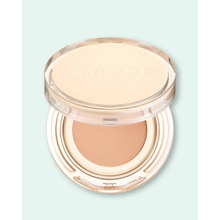 Amuse Dew Jelly Vegan Cushion SPF 38 PA+++ 02 Nude Make-up v houbičce s gelovou konzistencí 15 g