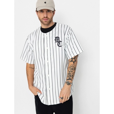 DC Slugger Jersey white pinstripe