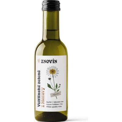 Znovín Znojmo Veltlínské zelené 12% 0,187 l (holá láhev)