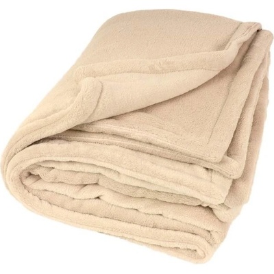 Deka O´Lala Pets dvouvrstvá béžová 200x155