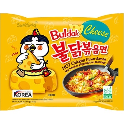 Samyang Cheese Hot Chicken Ramen 140 g – Zbozi.Blesk.cz