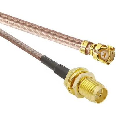 W-star Pigtail u.FL (IPEX MHF1) RSMA/F Profi 21cm UFLRSMAF21