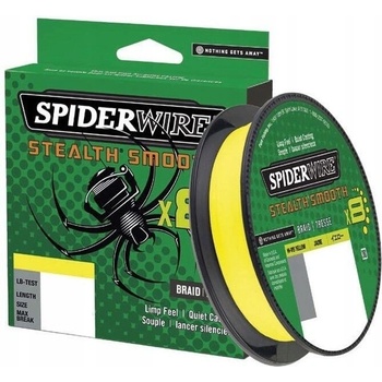 Spiderwire šnúra Stealth Smooth 8 žltá 150m 0,06mm