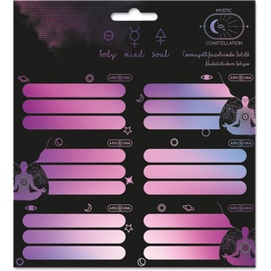 Ars Una Mystic Constellation 25 (5491) 3x6 етикети за книжки 53834911 (53834911)