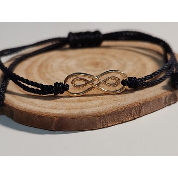 Image 1 of Мъжка гривна златна безкрайност