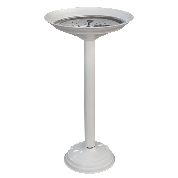 Image 1 of Horecano HORECANO-Пепелник СТАЦИОНАРЕН БЯЛ Ø32xh61cm (4418.3165B. 102.00) (016252)