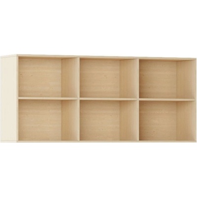 INTEGRO policová vyšší 835x1750x400 mm 6 polic buk