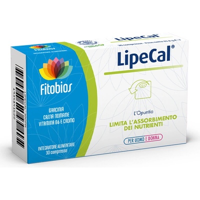 Fitobios LipeCal - Контрол на апетита и здравословно тегло, 30 таблетки (430291 FITO)