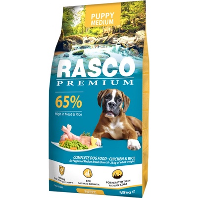 Rasco Premium Puppy & Junior Medium 15 kg