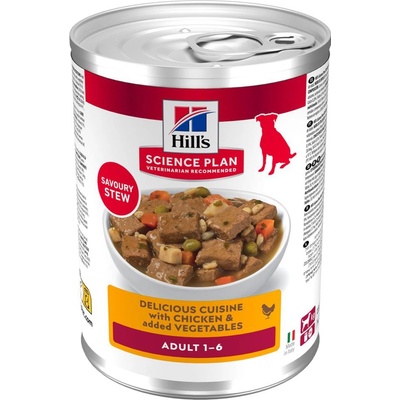 Hill's Science Plan Adult Stew s kuřetem 12 x 363 g