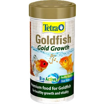 TETRA Goldfish Gold Growth - пълноценна храна на гранули за подрастващи златни рибки и други студеноводни риби