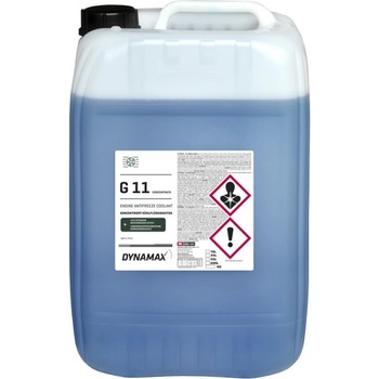 DYNAMAX Антифриз концентрат син, dynamax coolant al g11, 25л (coolant al g11 25l)