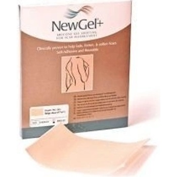 Béžová silikonová náplast 12,7 x 15,2 cm 1 ks NG-101 NewGel+