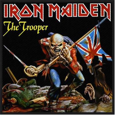 Nažehlovačka Iron Maiden - The Trooper
