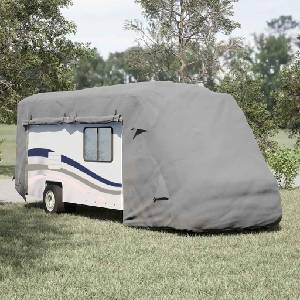 vidaXL Motorhome Covers Grey 660x235x275 cm Нетъкана материя (4015878)