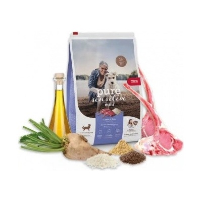 Mera Pure Sensitive MINI jehněčí s rýží 3 x 4 kg