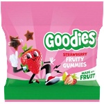 Goodies Гумени бонбони ягода 17 г