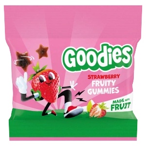 Goodies Гумени бонбони ягода 17 г