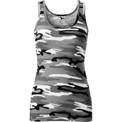 MALFINI Malfini camo triumph c36 / Дамски камуфлажен потник - камуфлажно сив s (c363213)