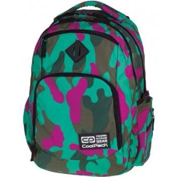Image 1 of COOLPACK Cool Pack - Ученическа анатомична раница Break Camouflage - Emerald